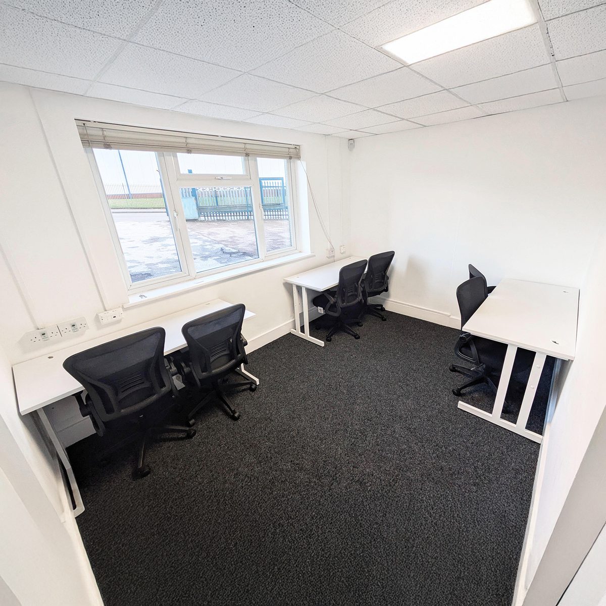 A downstairs office at TheWorkstore
